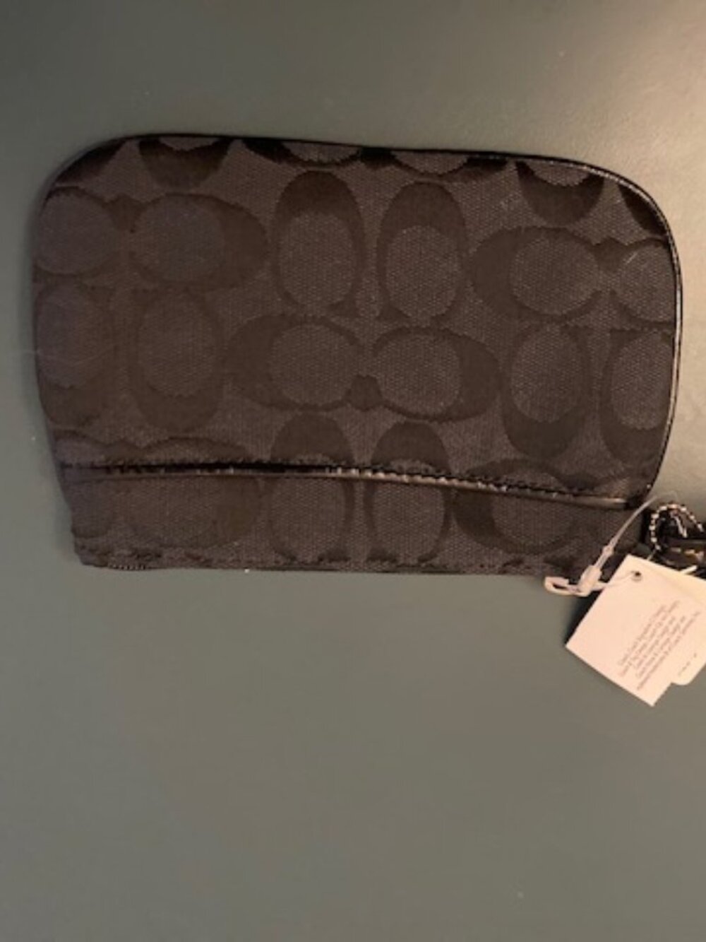 COACH WRISTLEY Black New with Tags $88